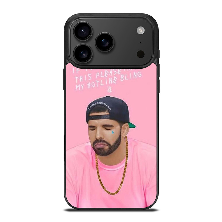 DRAKE RAPPER PINK BLINK iPhone 17 Pro Max Case Cover