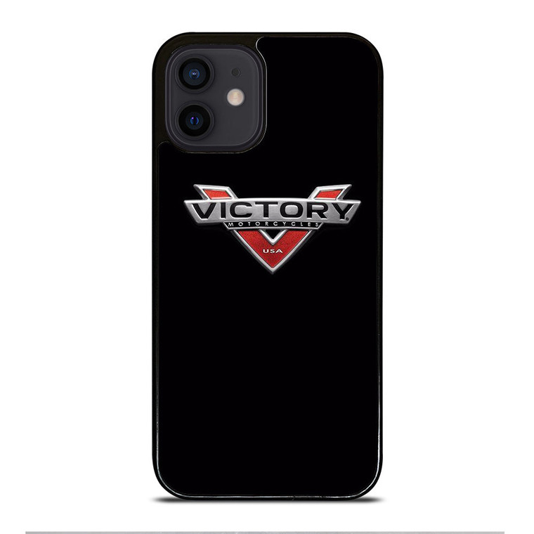 VICTORY BLACK LOGO iPhone 12 Mini Case Cover