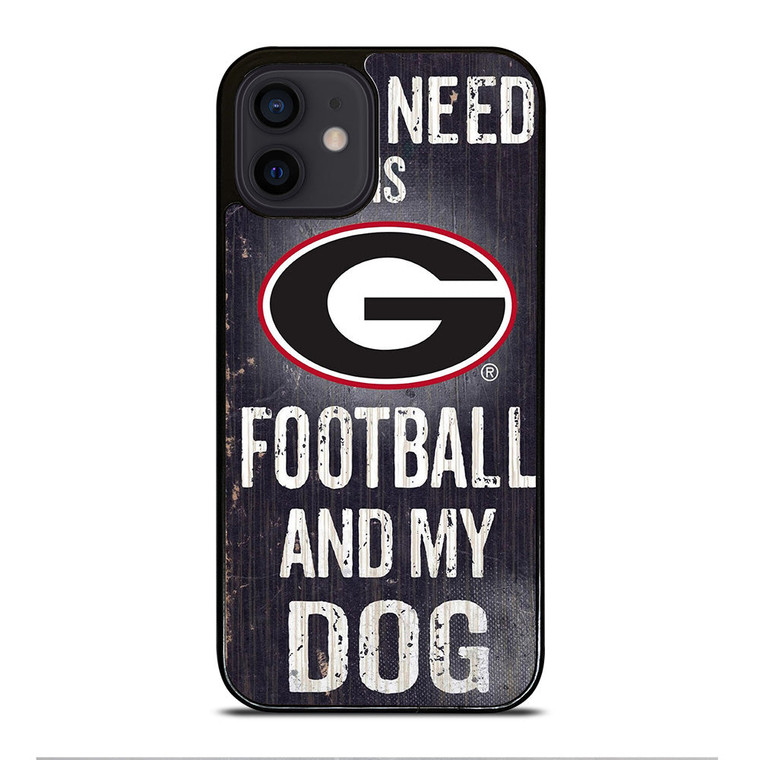 UNIVERSITY GEORGIA BULLDOGS 5 iPhone 12 Mini Case Cover
