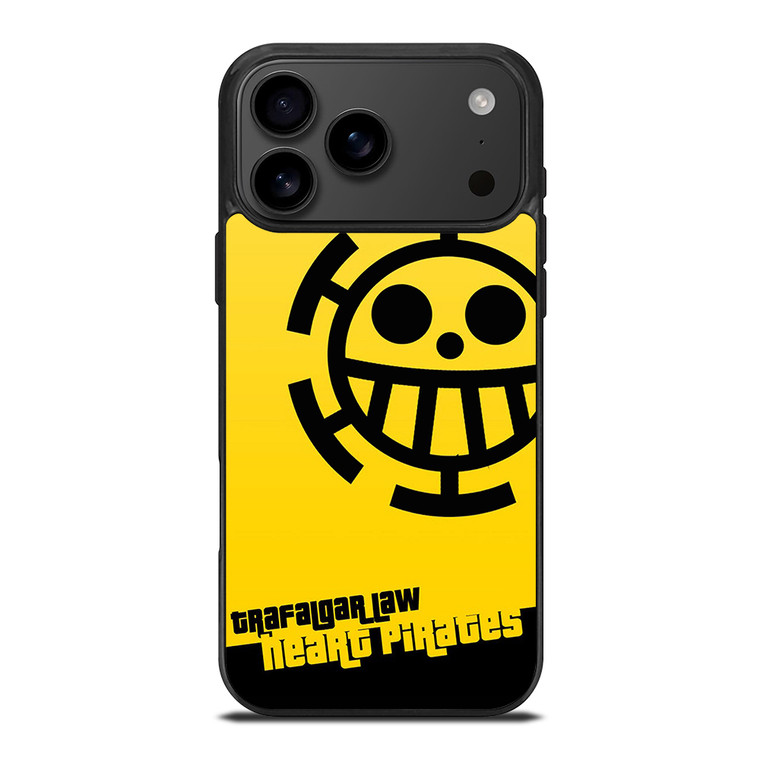 HEART PIRATES TRAFALGAR LAW ONE PIECE iPhone 17 Pro Max Case Cover