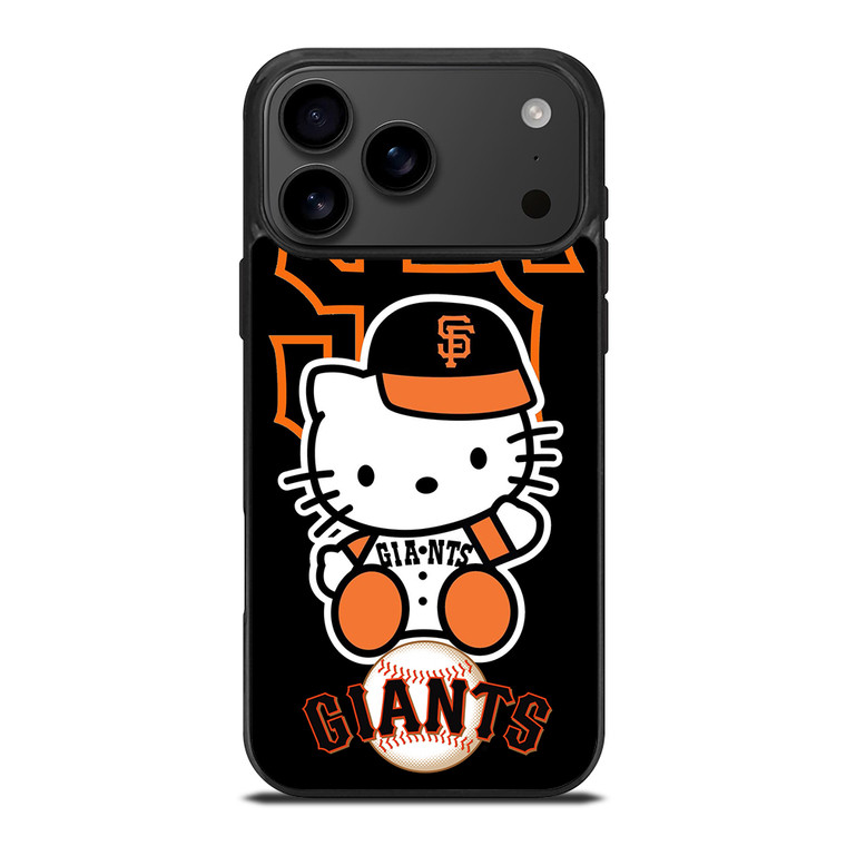 HELLO KITTY SAN FRANCISCO GIANTS iPhone 17 Pro Max Case Cover