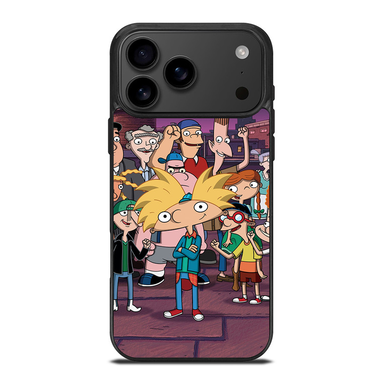 HEY ARNOLD CARTOON iPhone 17 Pro Max Case Cover