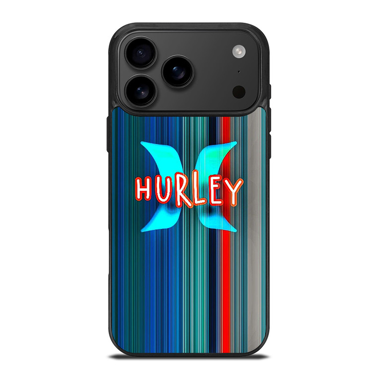 HURLEY STRIPE LOGO iPhone 17 Pro Max Case Cover