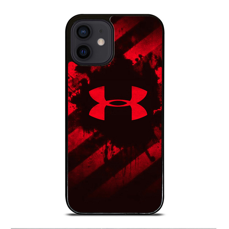 UNDER ARMOUR RED iPhone 12 Mini Case Cover UNDER ARMOUR RED iPhone 12 Mini Case Cover