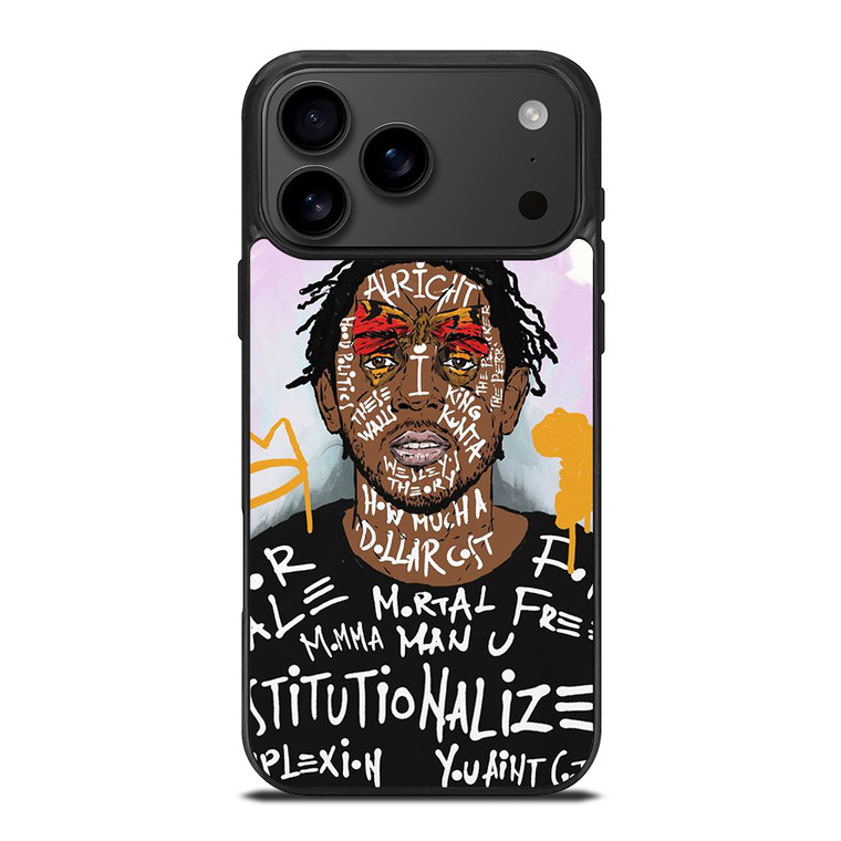 KENDRICK LAMAR FACE ART iPhone 17 Pro Max Case Cover