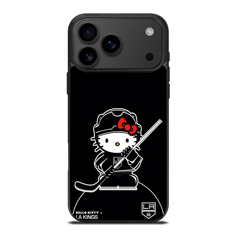 LA KINGS HELLO KITTY 2 iPhone 17 Pro Max Case Cover