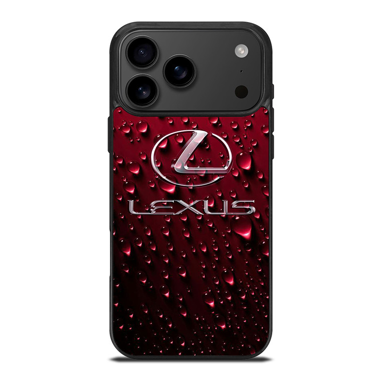 LEXUS RAINDROP LOGO iPhone 17 Pro Max Case Cover