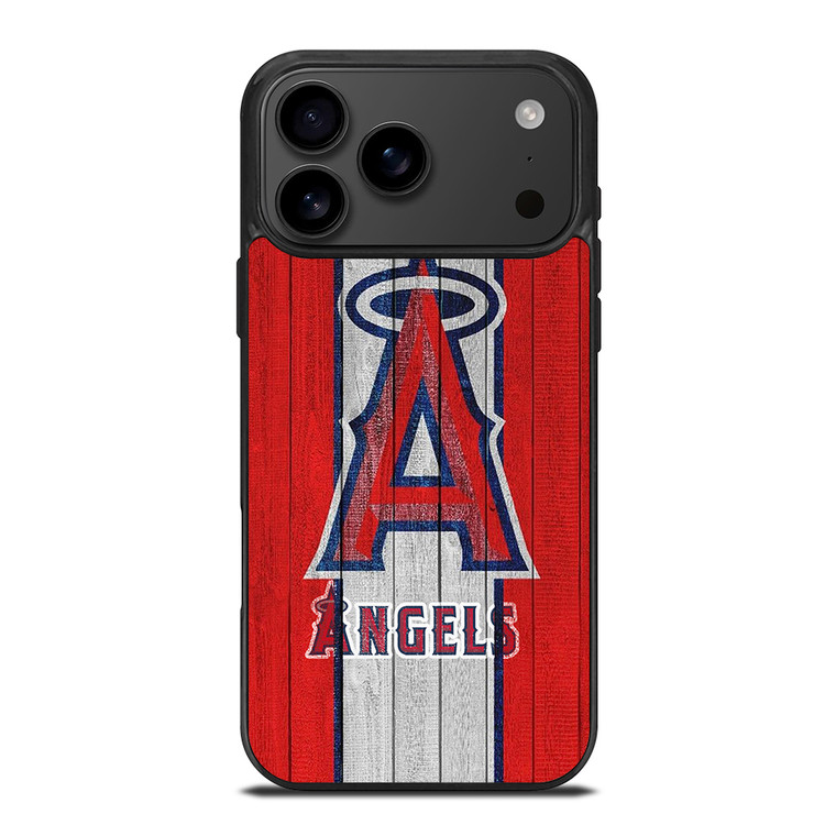 LOS ANGELES ANGELS WOODEN LOGO iPhone 17 Pro Max Case Cover