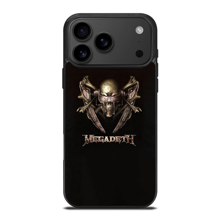 MEGADETH SKULL LOGO iPhone 17 Pro Max Case Cover
