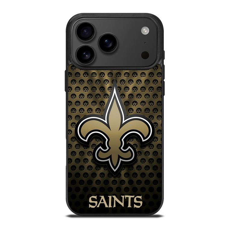 NEW ORLEANS SAINTS METAL iPhone 17 Pro Max Case Cover