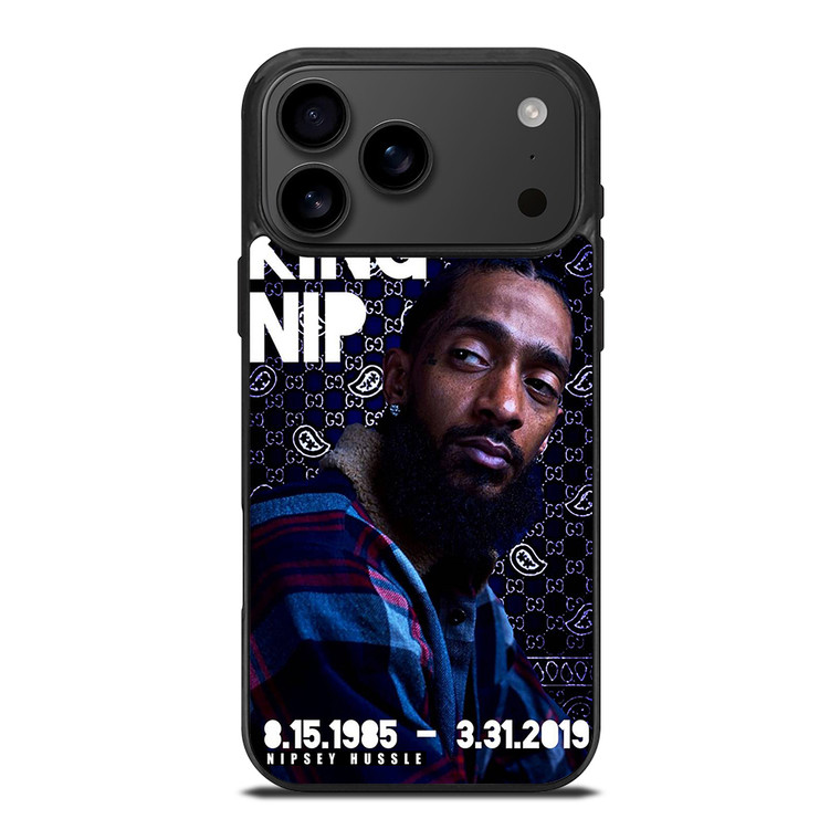 NIPSEY HUSSLE KING NIP iPhone 17 Pro Max Case Cover