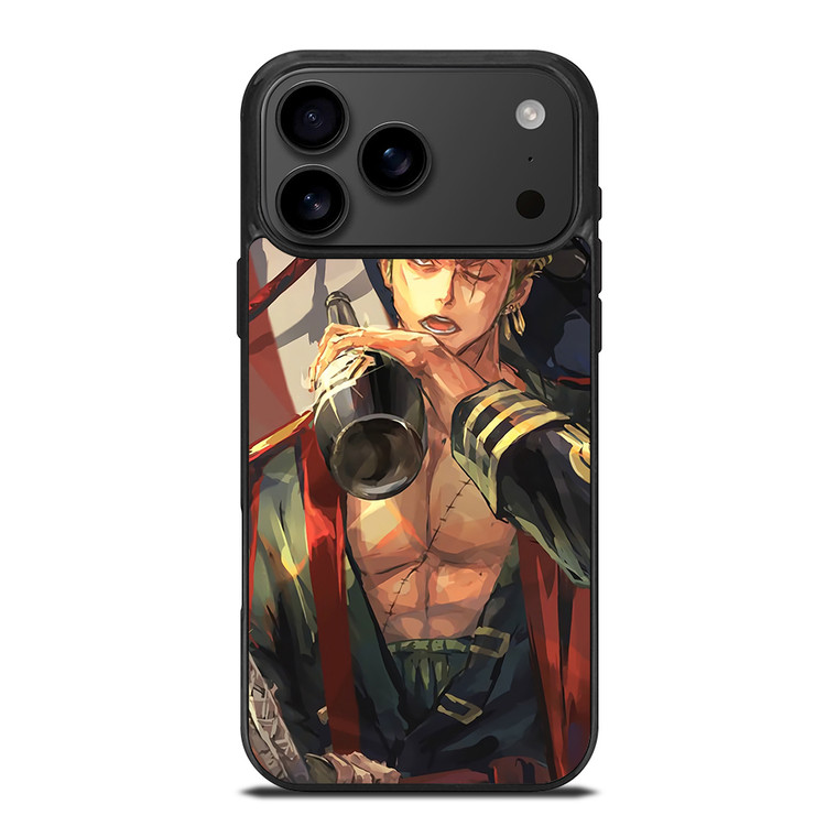 ONE PIECE RORONOA ZORO ART iPhone 17 Pro Max Case Cover