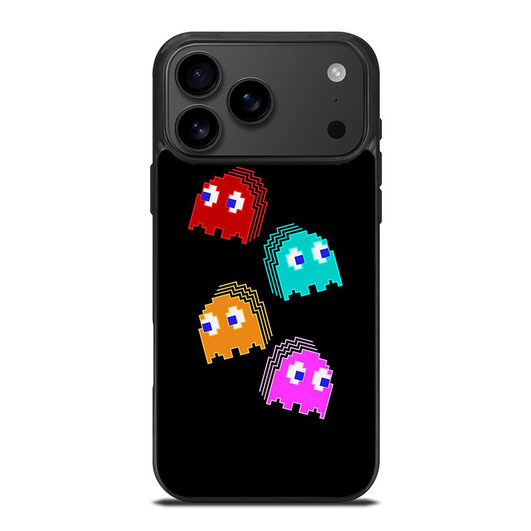 PAC MAN GHOST CHARACTER iPhone 17 Pro Max Case Cover