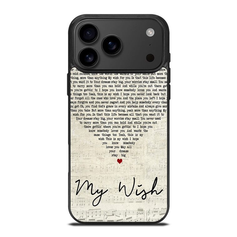 RASCAL FLATTS LYRIC iPhone 17 Pro Max Case Cover