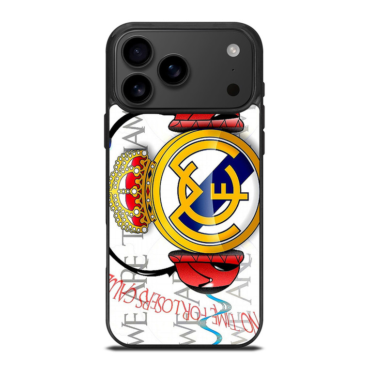 REAL MADRID CHAMPIONS iPhone 17 Pro Max Case Cover