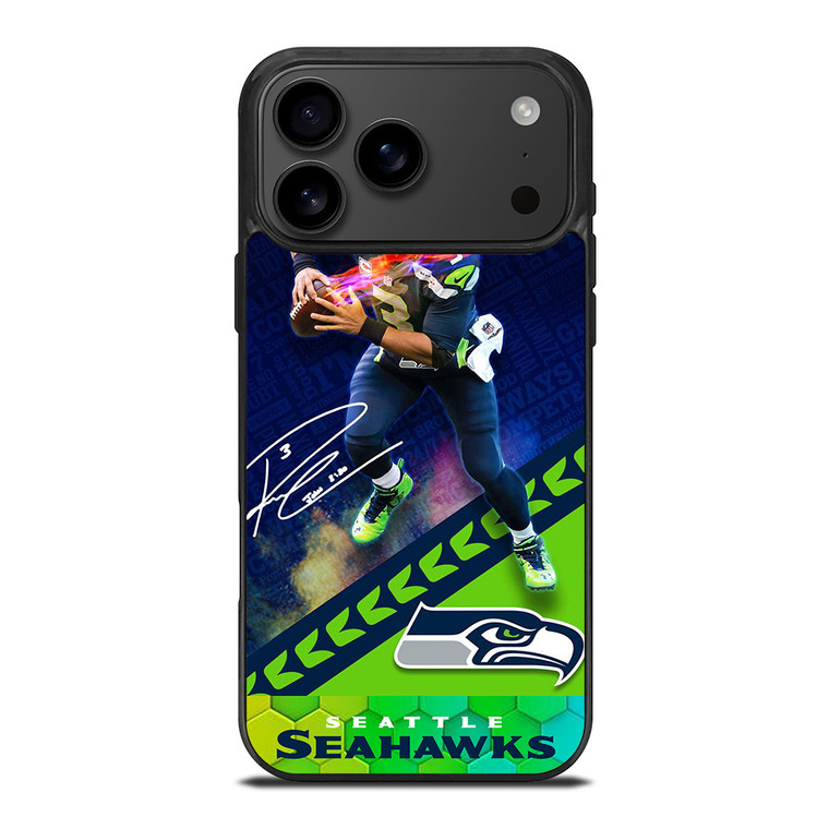 RUSSELL WILSON SEATTLE SEAHAWKS iPhone 17 Pro Max Case Cover