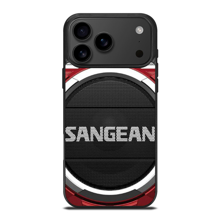 SANGEAN RED RADIO SPEAKER iPhone 17 Pro Max Case Cover