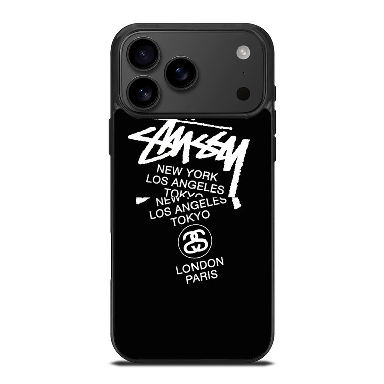 STUSSY METROPOLITAN iPhone 17 Pro Max Case Cover