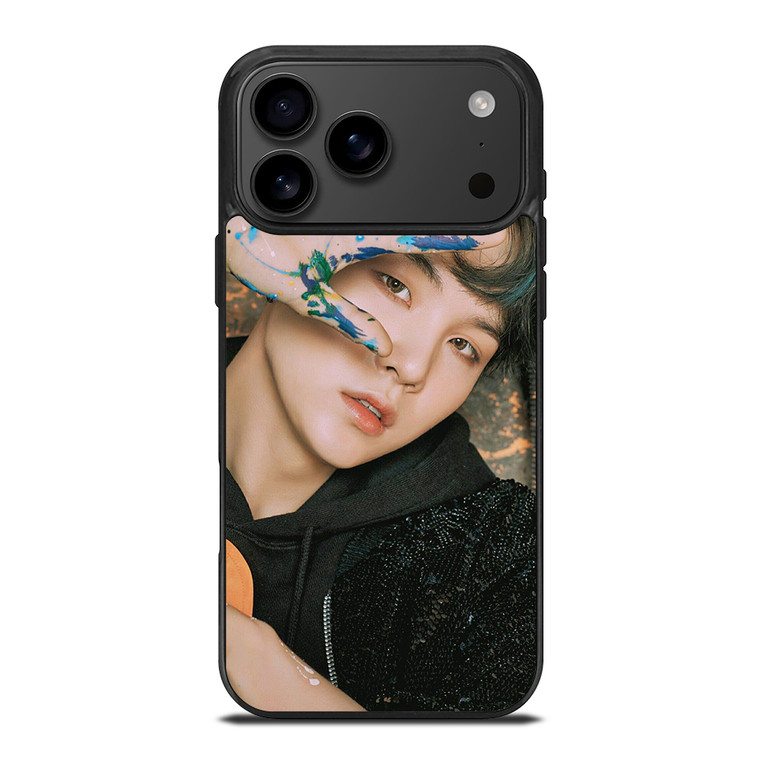 SUGA BTS BANGTAN BOYS FACE iPhone 17 Pro Max Case Cover