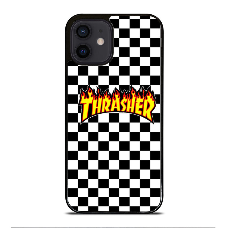 THRASER BLACK WHITE iPhone 12 Mini Case Cover