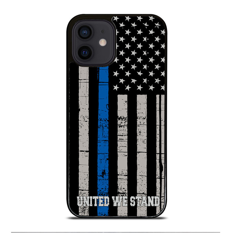 THIN BLUE LINE WE STAND iPhone 12 Mini Case Cover