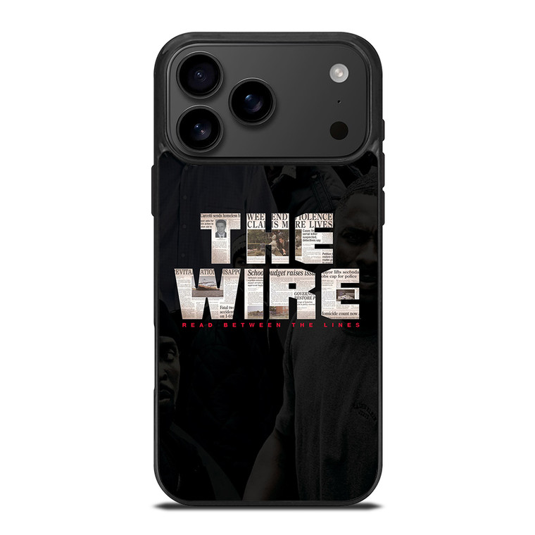 THE WIRE LOGO iPhone 17 Pro Max Case Cover