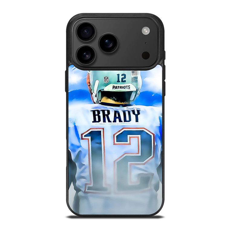 TOM BRADY 12 iPhone 17 Pro Max Case Cover