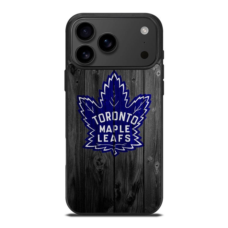 TORONTO MAPLE LEAFS WOODEN iPhone 17 Pro Max Case Cover