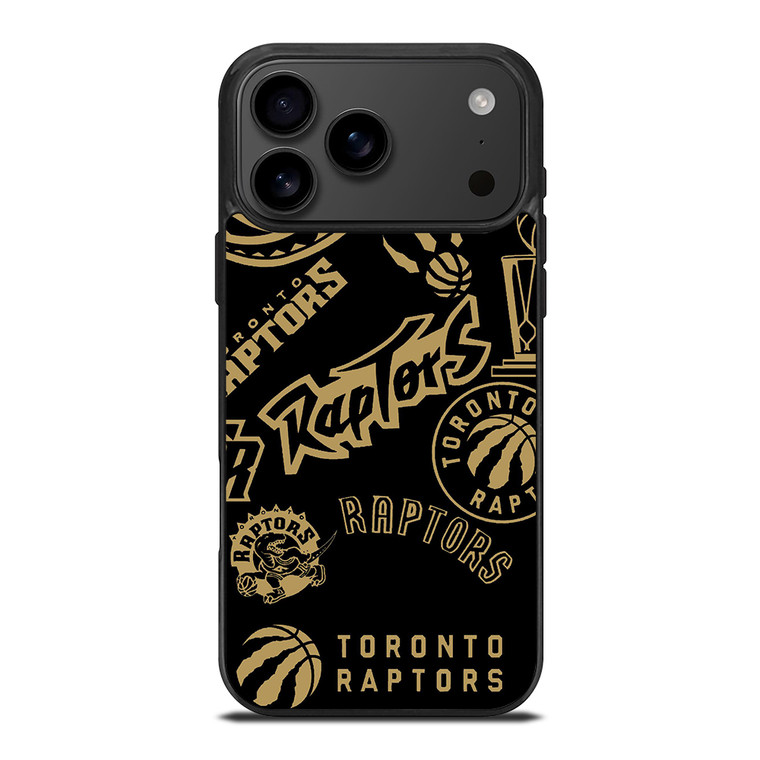 TORONTO RAPTORS LOGO COLLAGE iPhone 17 Pro Max Case Cover