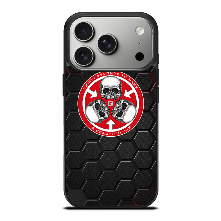 30 SECONDS TO MARS SKULL LOGO iPhone 17 Pro Case Cover