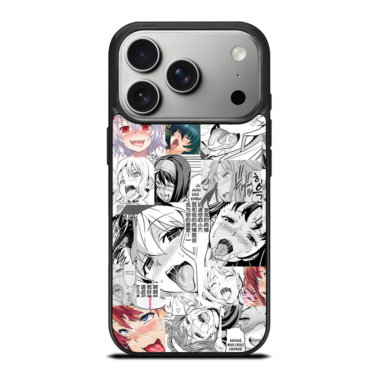 AHEGAO FACE ANIME 2 iPhone 17 Pro Case Cover