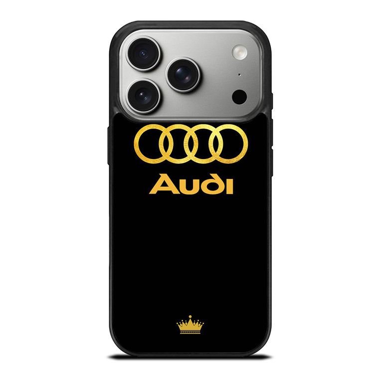 AUDI GOLD LOGO iPhone 17 Pro Case Cover