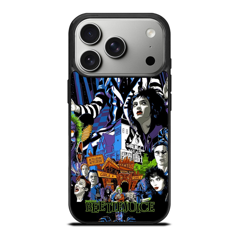 BEETLEJUICE TIM BURTON CARTOON iPhone 17 Pro Case Cover