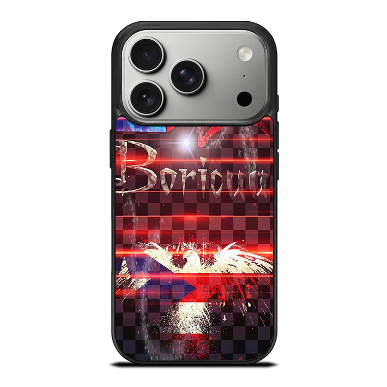 BORICUA PUERTO RICO FLAG iPhone 17 Pro Case Cover
