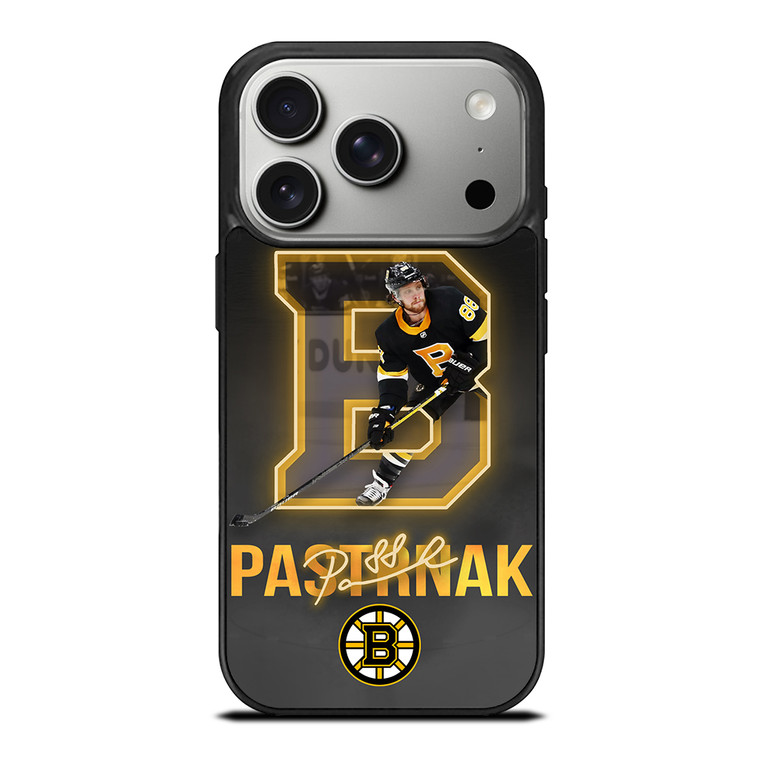 BOSTON BRUINS DAVID PASTRNAK SIGNATURE iPhone 17 Pro Case Cover