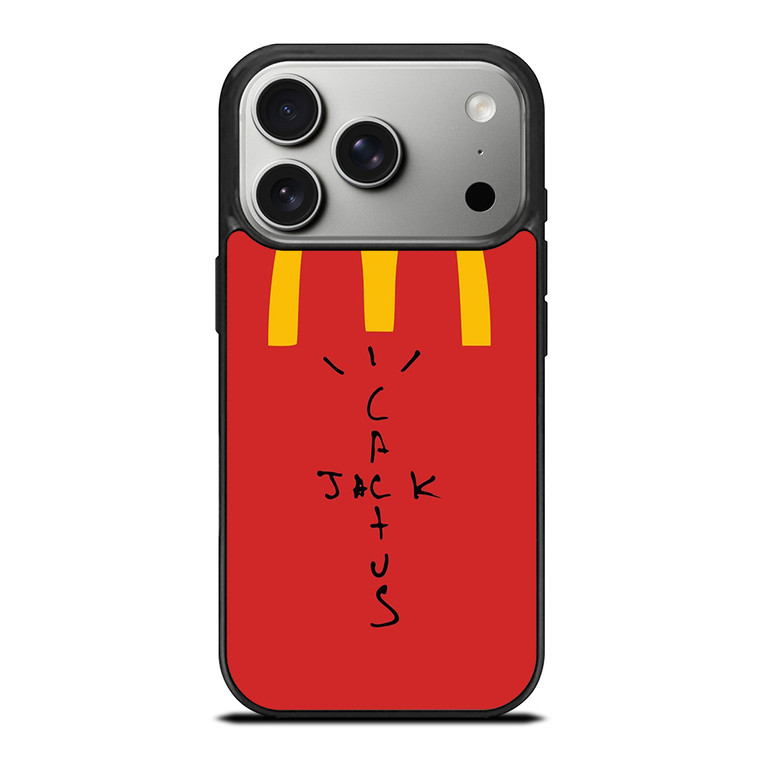 CACTUS JACK TRAVIS SCOTT MCDONALD'S LOGO iPhone 17 Pro Case Cover
