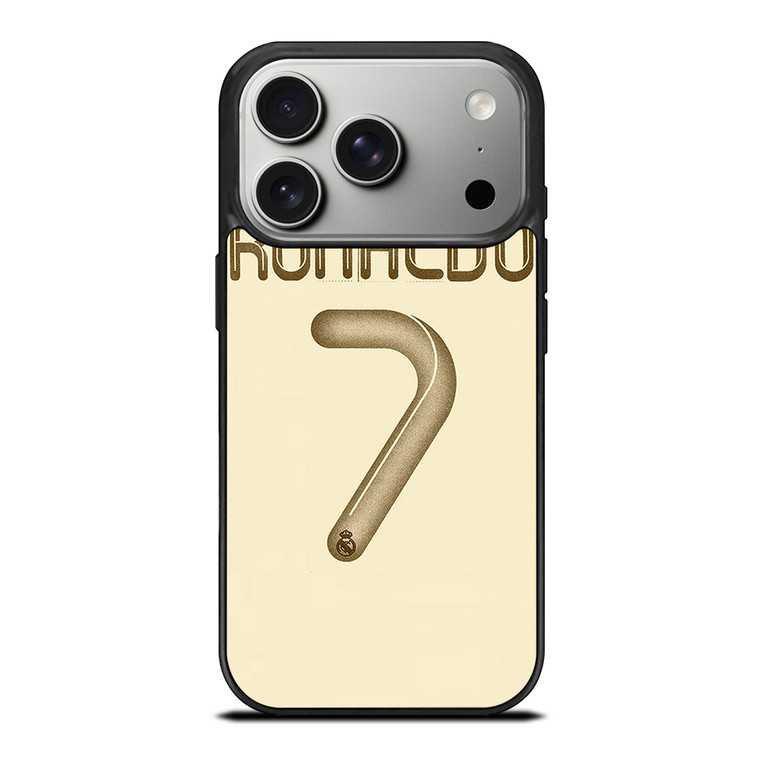 CRISTIANO RONALDO NUMBER 7 iPhone 17 Pro Case Cover