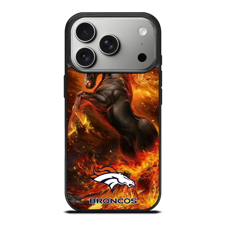DENVER BRONCOS HORSE iPhone 17 Pro Case Cover