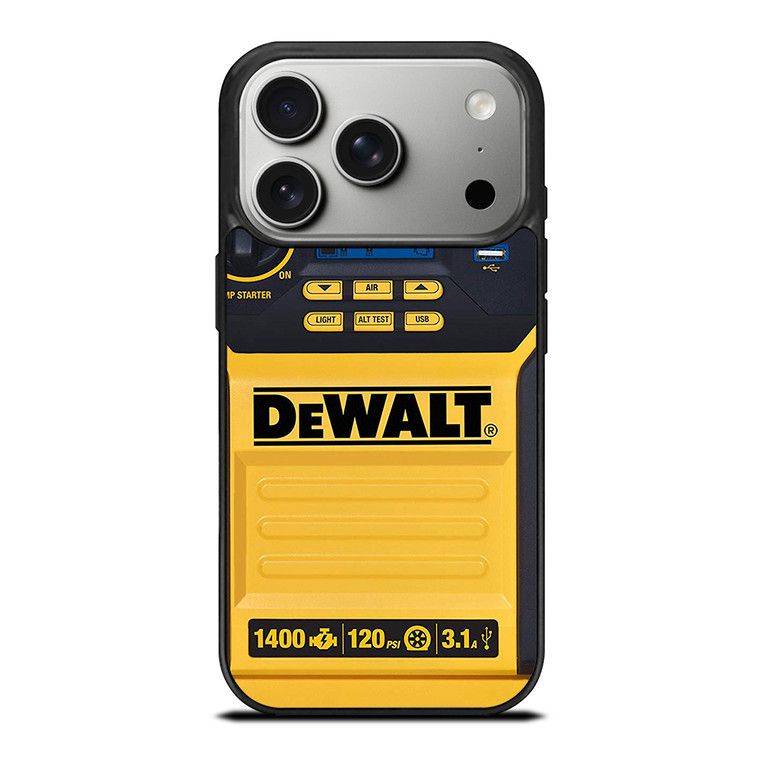 DEWALT AMP STARTER iPhone 17 Pro Case Cover