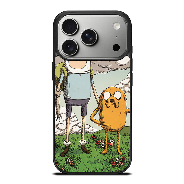 FINN AND JAKE ART iPhone 17 Pro Case Cover