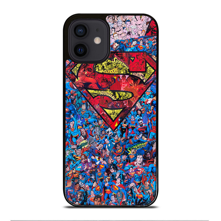 SUPERMAN SUPERHERO LOGO iPhone 12 Mini Case Cover