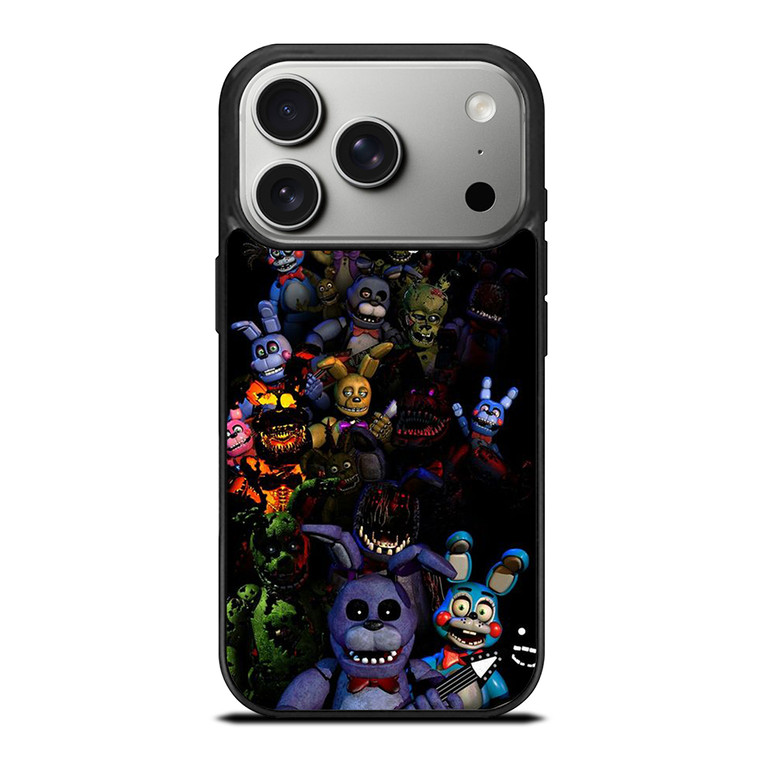 FIVE NIGHTS AT FREDDY'S ALL CHARACTERS iPhone 17 Pro Case Cover