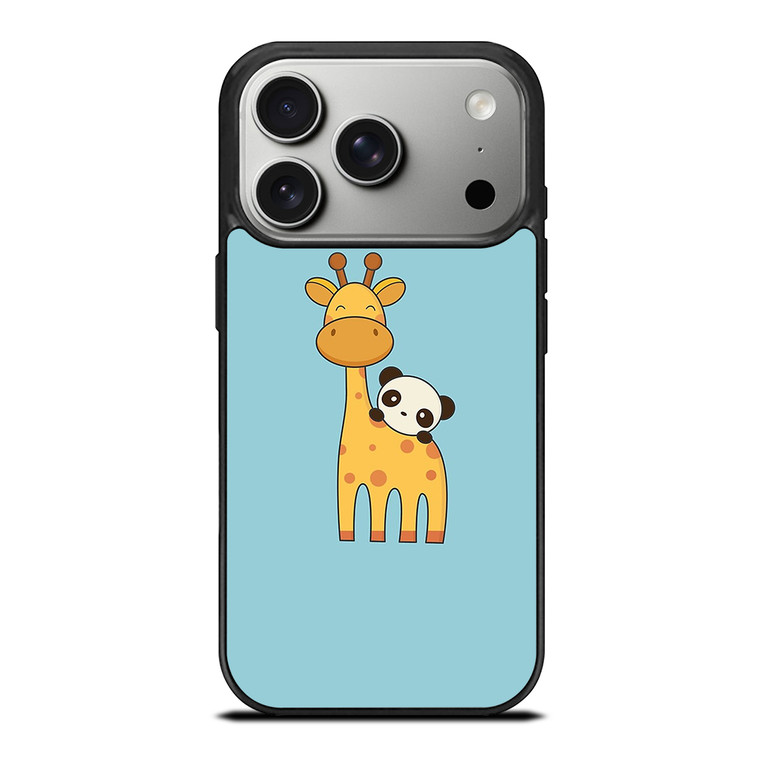 GIRAFFE AND PANDA iPhone 17 Pro Case Cover