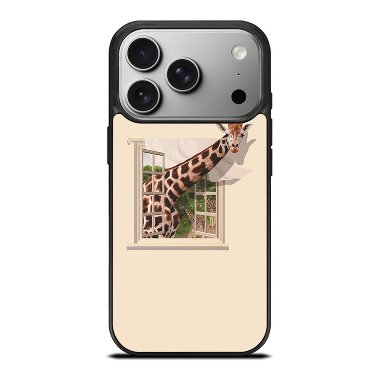 GIRAFFE WINDOW iPhone 17 Pro Case Cover