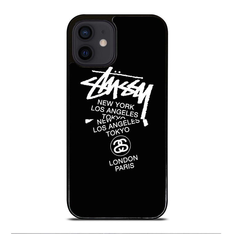 STUSSY METROPOLITAN iPhone 12 Mini Case Cover