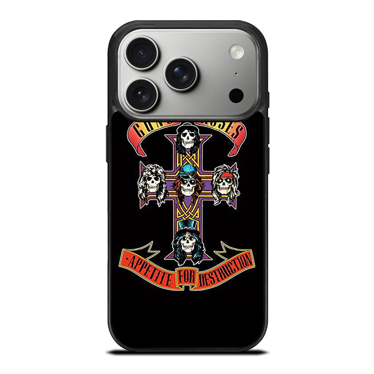 GUNS N' ROSES APPETITE LOGO iPhone 17 Pro Case Cover