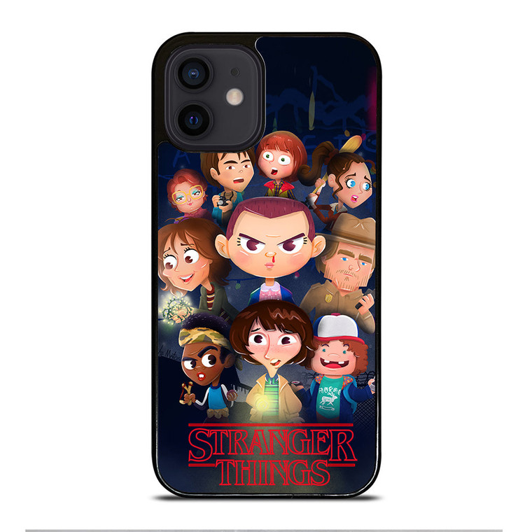 STRANGER THINGS CHARACTERS 4 iPhone 12 Mini Case Cover
