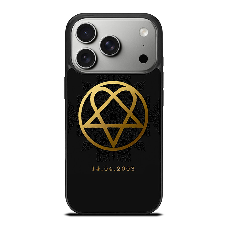 HIM BAND GOLD LOGO iPhone 17 Pro Case Cover