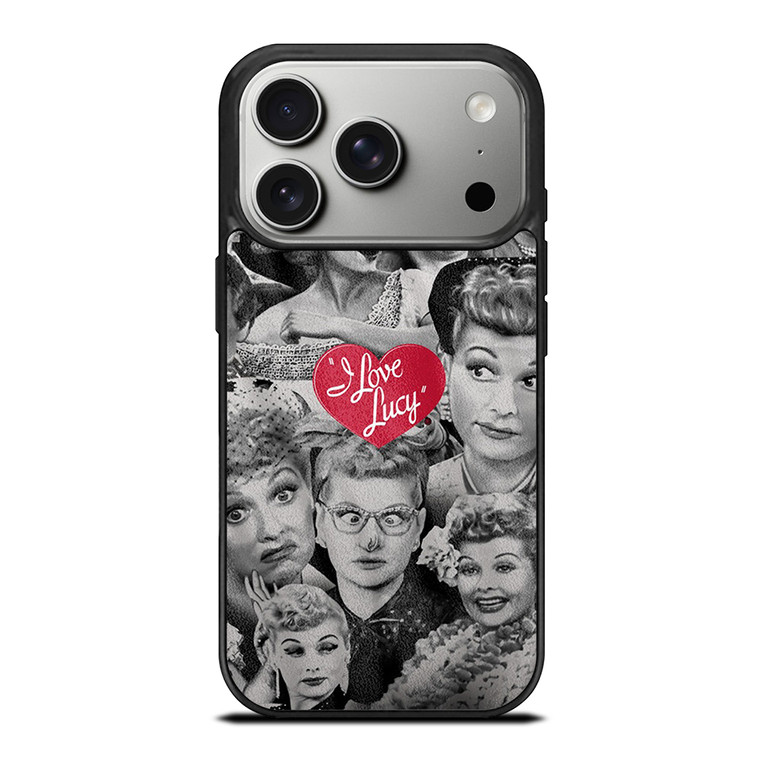 I LOVE LUCY COLLAGE iPhone 17 Pro Case Cover