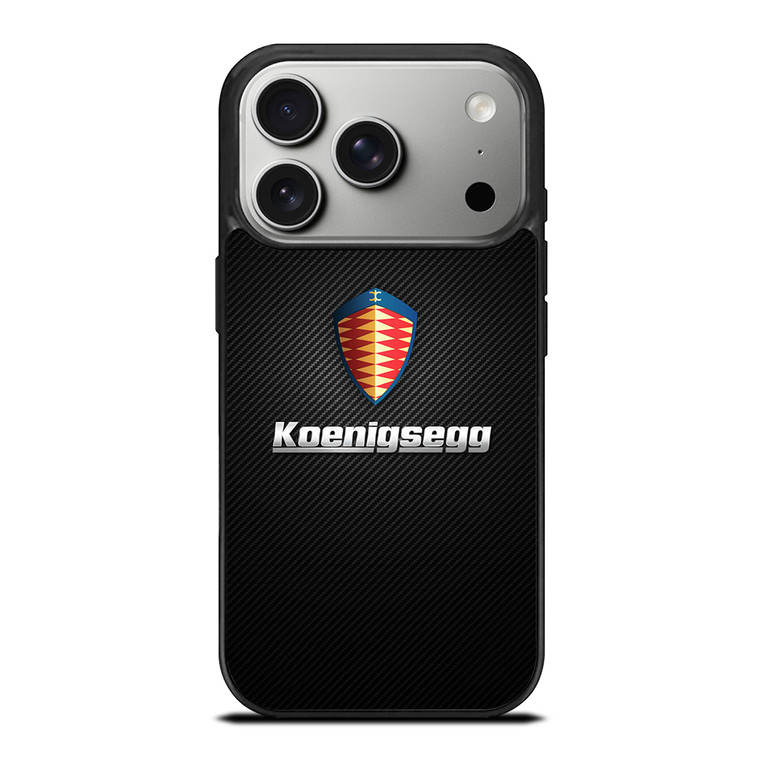 KOENIGSEGG CARBON LOGO iPhone 17 Pro Case Cover
